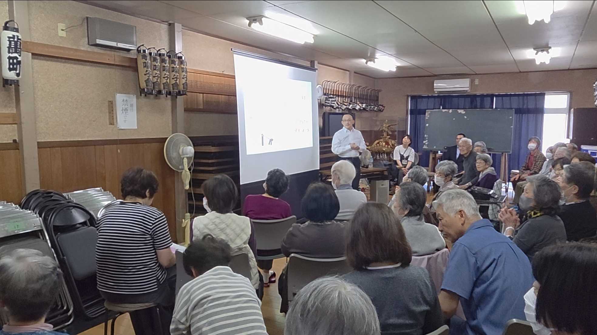 院長健康講和を開催しました